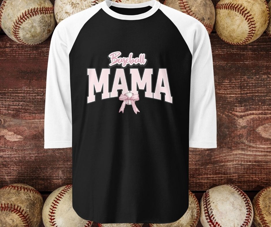 Baseball Mom Raglan Tee