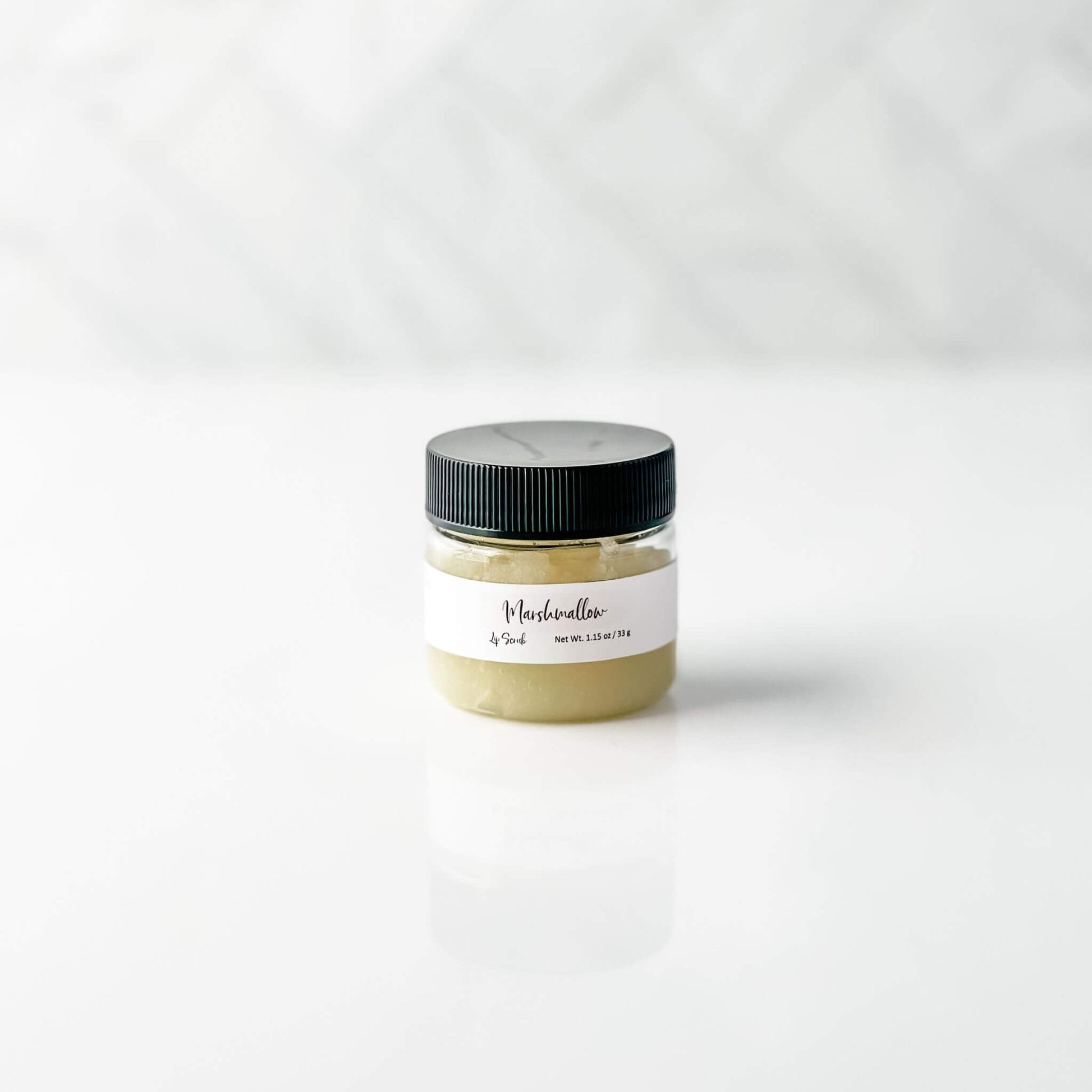 Lip Scrub 1 oz jar Marshmallow flavor (color natural)