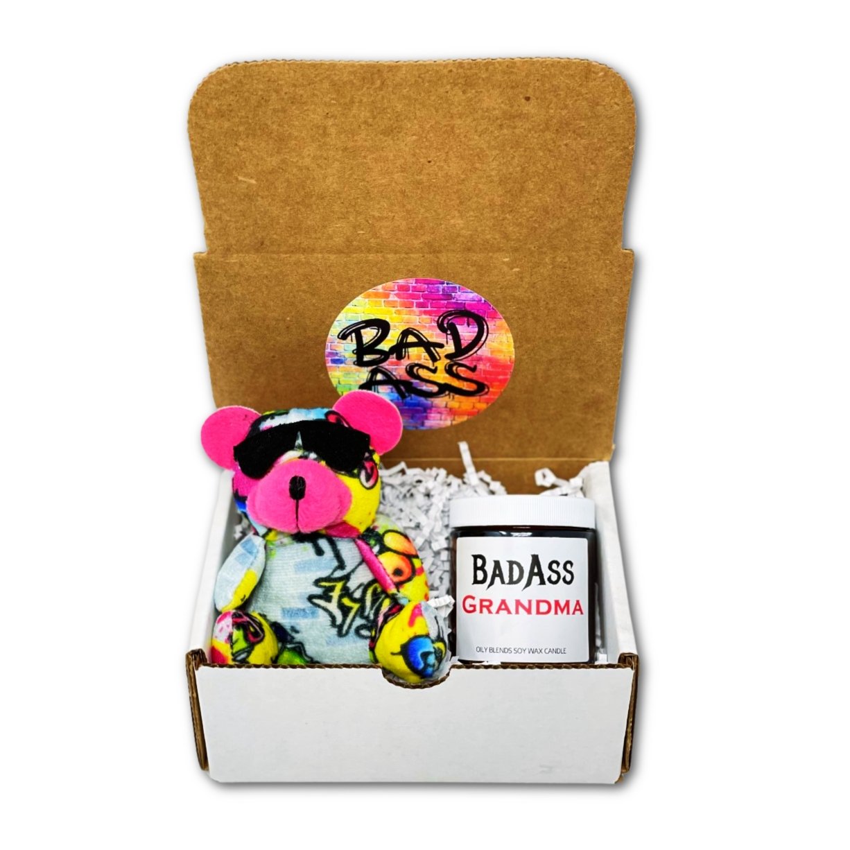 Bad Ass Gift Sets - Includes candles and badass plush - Oily BlendsBad Ass Gift Sets - Includes candles and badass plush