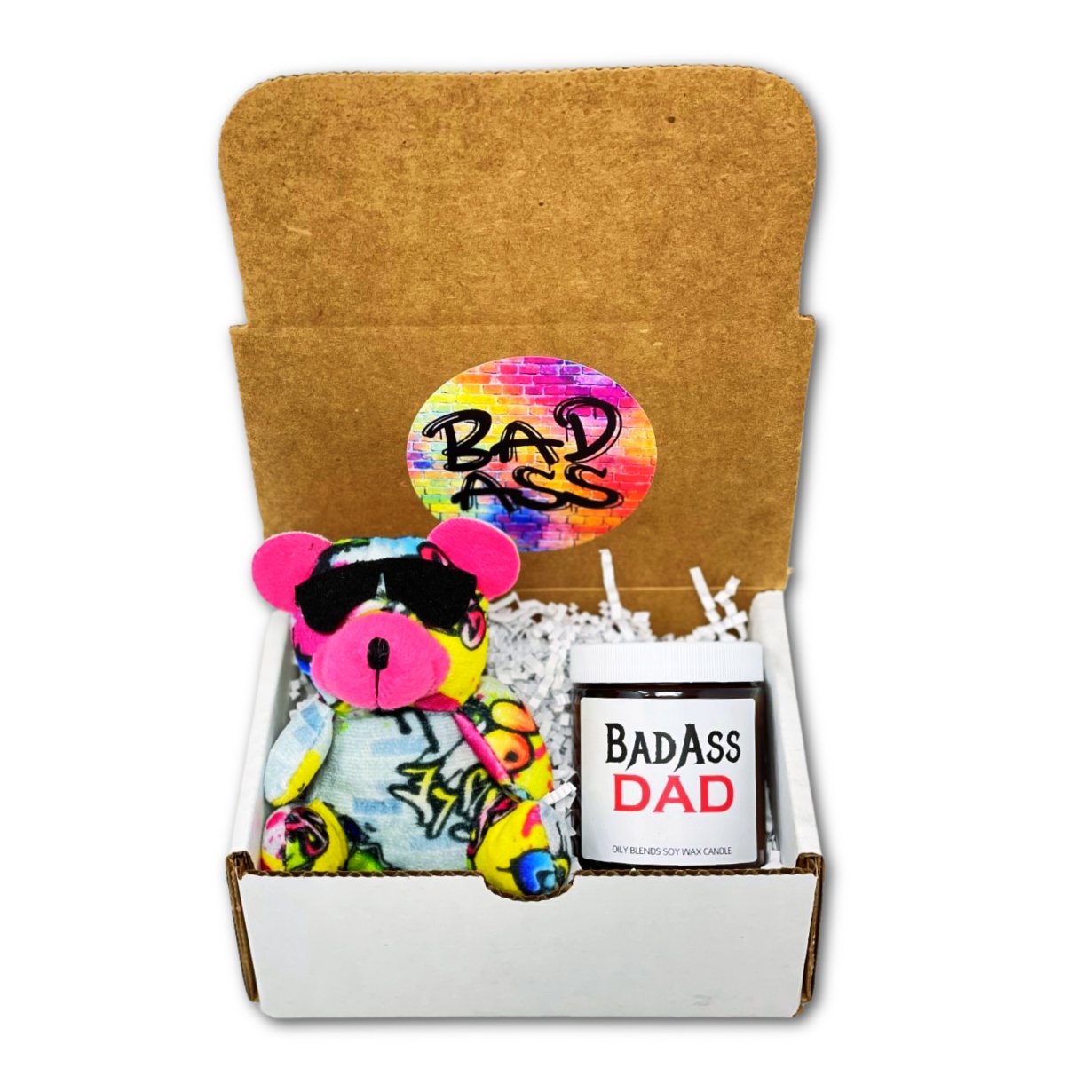 Bad Ass Gift Sets - Includes candles and badass plush - Oily BlendsBad Ass Gift Sets - Includes candles and badass plush