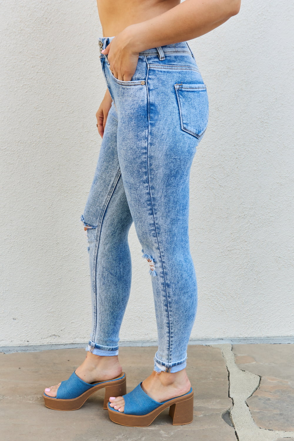 Emma - Kancan Distressed Skinny Jeans